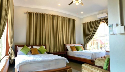 Deluxe Twin Room, 2 Bedrooms, Garden View