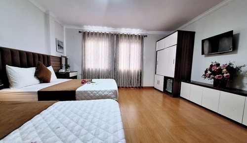 Family Quadruple Room, 1 Bedroom, Non Smoking, Beach View