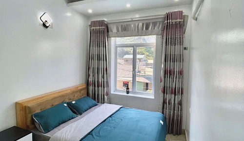 Standard Room, 2 Queen Beds, Shared Bathroom, City View