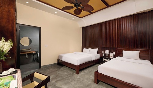 Deluxe Triple Room, Garden View