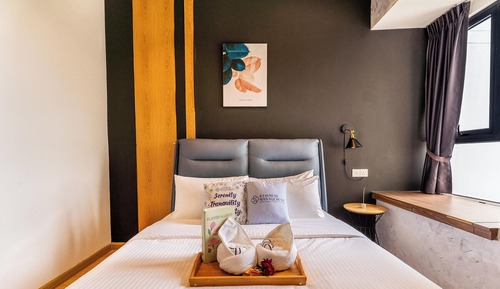 Comfort Apartment, 2 Bedrooms, Balcony, City View