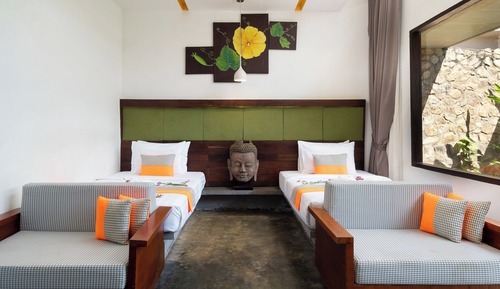 Deluxe Twin with Bathtub and Terrace