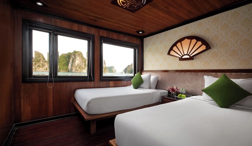 Family Double or Twin Room, Sea View