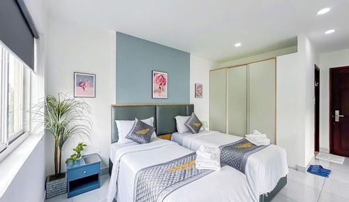 Comfort Twin Room, Multiple Beds, City View