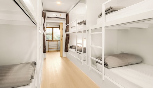 Bed in Female Only Dormitory