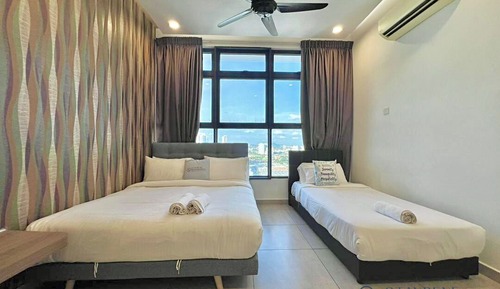 Comfort Apartment, 3 Bedrooms, Non Smoking, City View