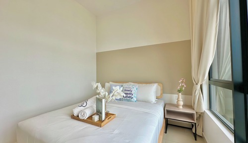 Comfort Apartment, 2 Bedrooms, Non Smoking, City View