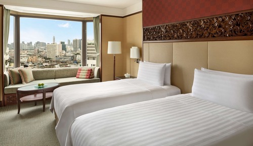 Shangri-La Wing, Deluxe Room, 2 Twin Beds