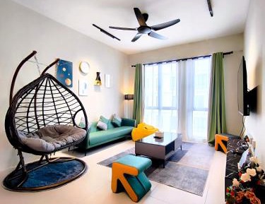 Three-Bedroom Apartment with View