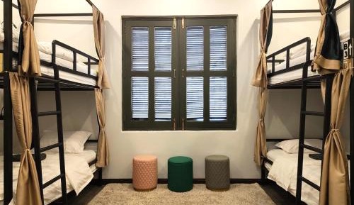 Bed in 8-Bed Mixed Dormitory Room