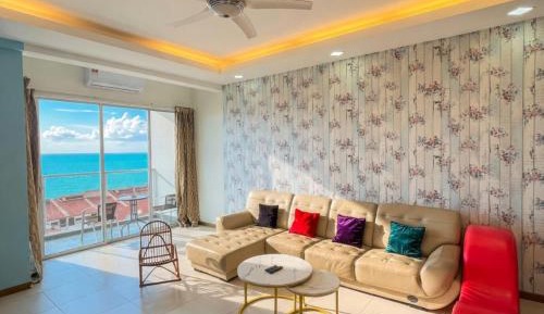 Three-Bedroom Apartment with Sea View