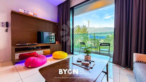 Three-Bedroom Premium Apartment with Balcony
