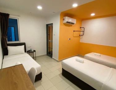Single Bed in Male Dormitory Room