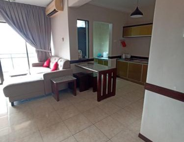Studio with Balcony