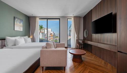 Quadruple Room with Sea View