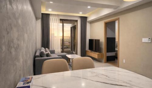 Two-Bedroom Apartment with Balcony
