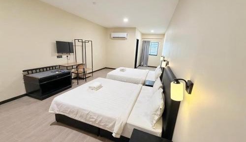 Family Room with Shared Bathroom