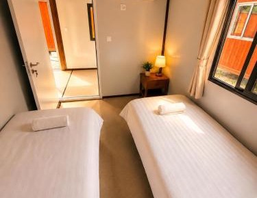 Premium Foldable Suite Room(2 rooms & Living Hall) (1Q+2S+1 Sofabed)