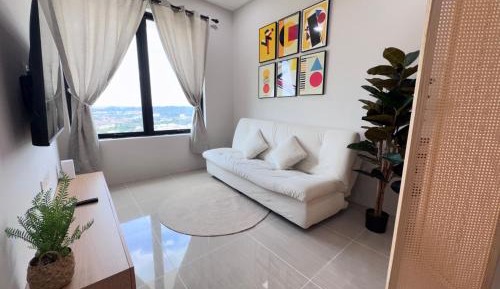 One-Bedroom Apartment with Garden View