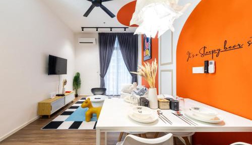 Two-Bedroom Family Apartment with Smart TV