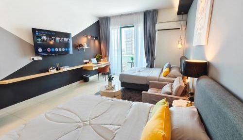 Deluxe Double Room with Balcony and Sea View
