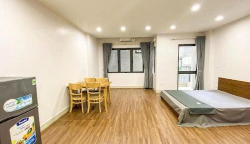 Studio with Balcony