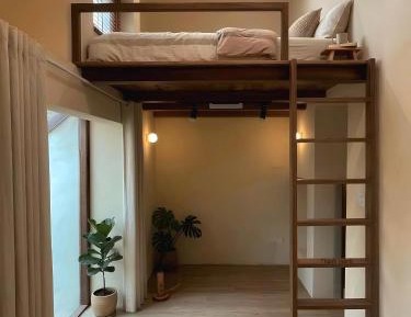 Studio with Garden View