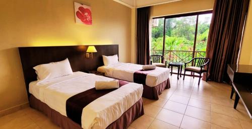 Deluxe 2 Single Beds