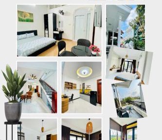 Four-Bedroom Apartment with Balcony 