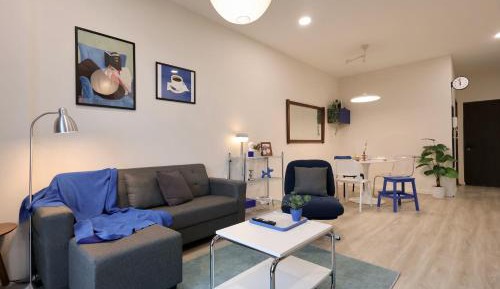 Three-Bedroom Apartment with Balcony