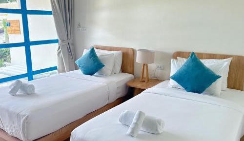 Twin Room with Sea View
