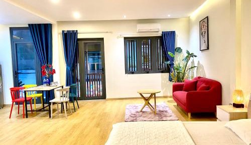 Studio with Balcony