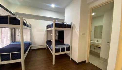 Bunk Bed in Female Dormitory Room  