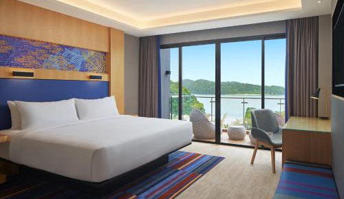 Sea View, Balcony, Guest room, 1 King