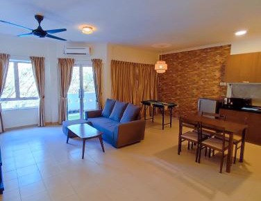 Two-Bedroom Apartment with Balcony