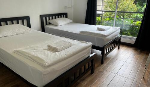 Twin room with Garden View - Second floor (Non-Smoking)