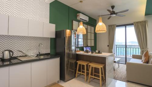 Studio with Balcony