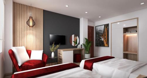 Deluxe Double Room with Two Double Beds