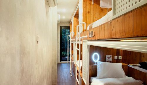 Single Bed in Male Dormitory Room