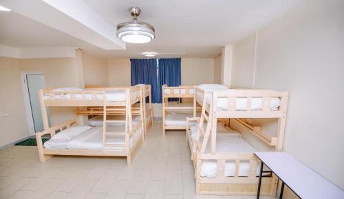 Single Bed in Dormitory Room