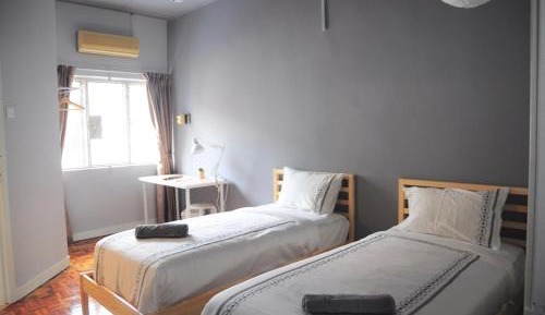 Twin Room with Shared Bathroom