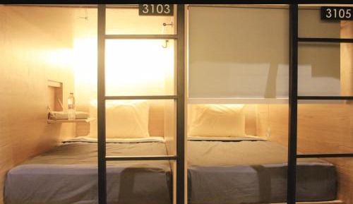 Single Bed in Dormitory Room