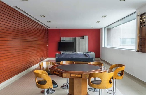 Ampliacion Granada Condo | 1BR|1BA Apartment W/pool, gym, high speed WiFi, located just a 3-minute walk from the new U.S. Embassy