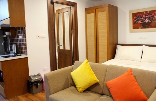 Quang An Apartment | DIS 20%@Sweet Studio with 1 bedroom and near West Lake - Bamboo House #R302