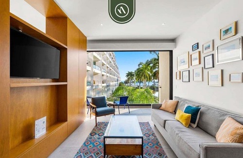 Flamingos Apartment | Aria Ocean 1BR Pool View in Nuevo Vallarta