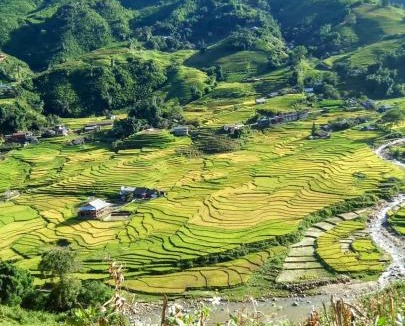 Sa Pa House | Mẩy Happiness Homestay Village View