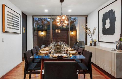 Magdalena Contreras House | Sierra Vista Contemporary Townhouse BBQ Brand New
