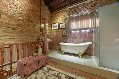 The Old Brick House by Melaka River in Jonker Area